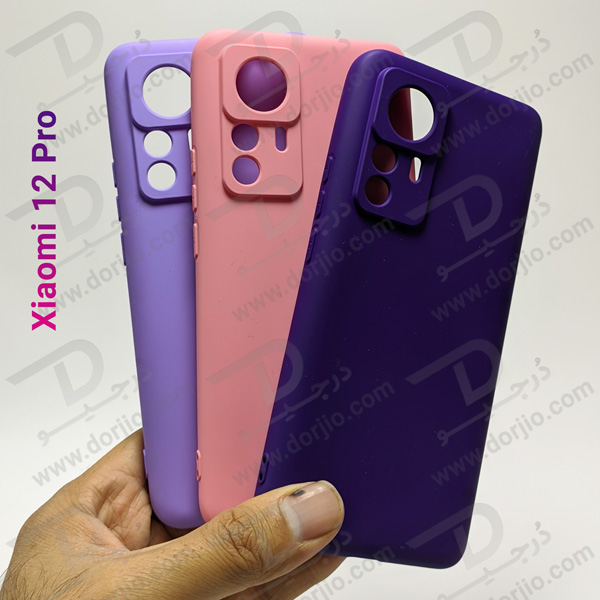 قاب سیلیکونی محافظ دوربین دار Xiaomi 12 Pro