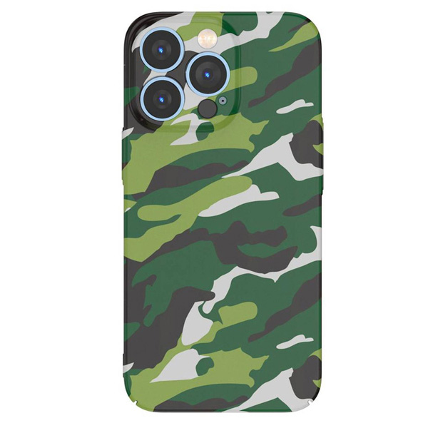 قاب محافظ طرح چریکی iPhone 14 Plus مارک Green Lion مدل Camouflage Camo