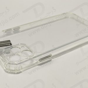 کریستال کاور شفاف فریم ژله‌ ای ضد ضربه iPhone 11 Pro Max