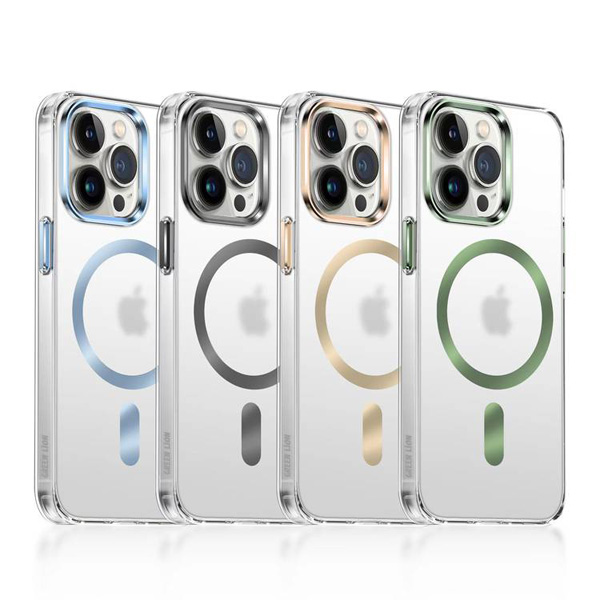 گارد مات ضد خش iPhone 14 Pro Max مارک Green Lion مدل Matte Magsafe 2 Anti-Scratch