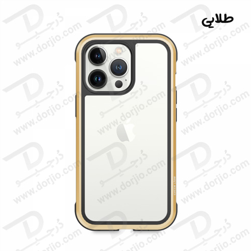 گارد هیبریدی ضد ضربه iPhone 14 Pro مارک Green Lion مدل Hibrido Shield