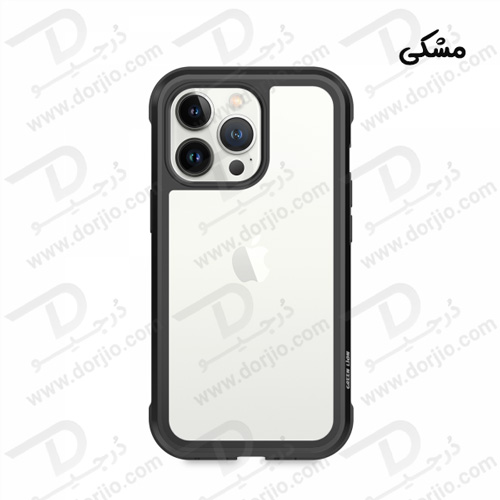 گارد هیبریدی ضد ضربه iPhone 14 Pro مارک Green Lion مدل Hibrido Shield