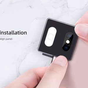 گلس دوربین نیلکین آیفون ایکس اس مکس - iPhone XS Max مدل InvisiFilm