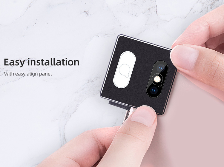 گلس دوربین نیلکین آیفون ایکس اس مکس - iPhone XS Max مدل InvisiFilm