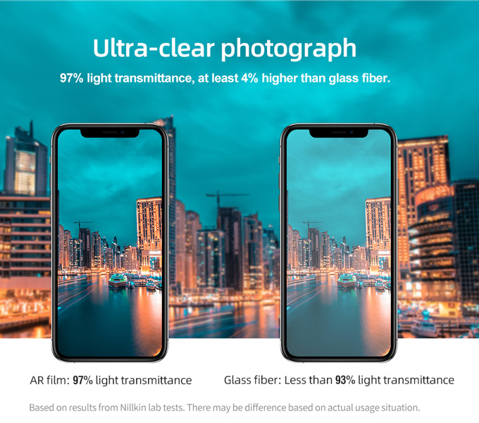 گلس دوربین نیلکین آیفون ایکس اس مکس - iPhone XS Max مدل InvisiFilm