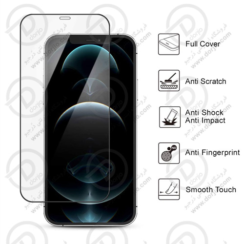 خرید گلس شفاف iPhone XR مدل 10D Pro