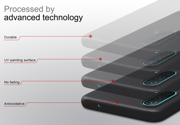 قاب محافظ نیلکین Realme GT Master Edition مدل Super Frosted Shield
