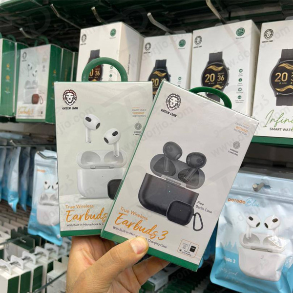هندزفری بی سیم گرین لاین ایربادز 3 - Green Lion True Wireless Earbuds 3