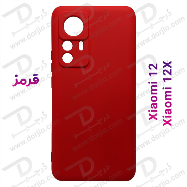 قاب سیلیکونی محافظ دوربین دار Xiaomi 12