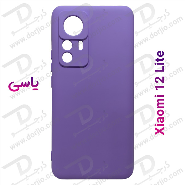 قاب سیلیکونی محافظ دوربین دار Xiaomi 12 Lite