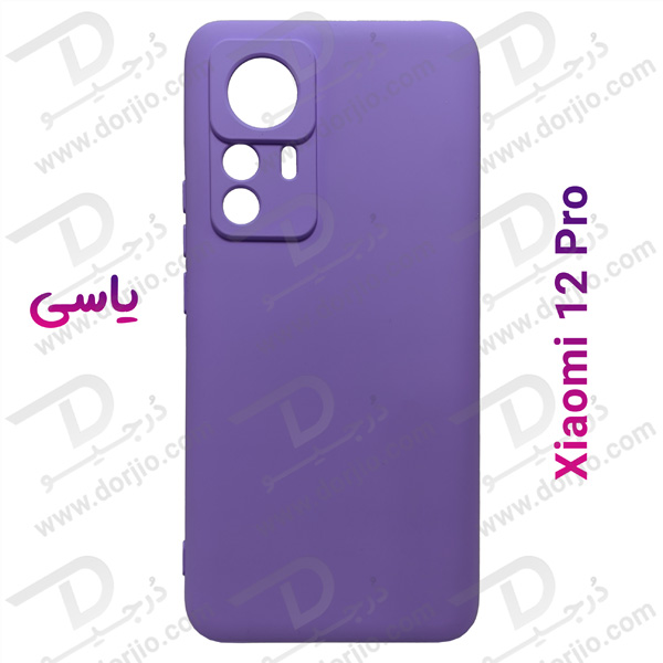قاب سیلیکونی محافظ دوربین دار Xiaomi 12 Pro