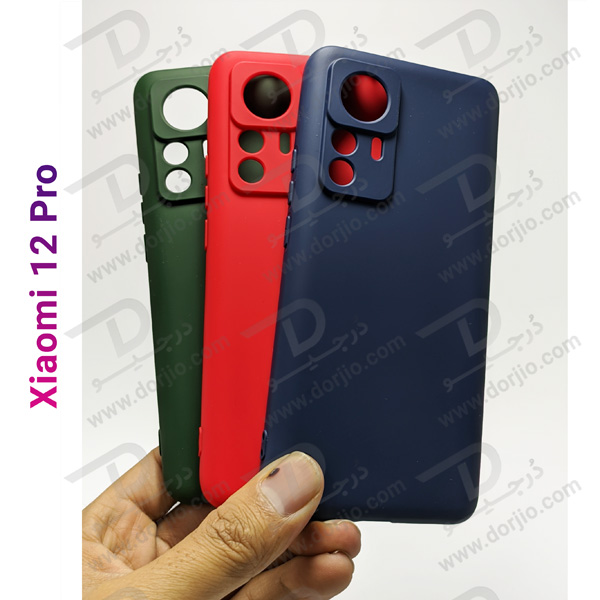 قاب سیلیکونی محافظ دوربین دار Xiaomi 12 Pro