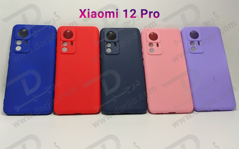 قاب سیلیکونی محافظ دوربین دار Xiaomi 12 Pro