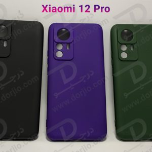 قاب سیلیکونی محافظ دوربین دار Xiaomi 12 Pro