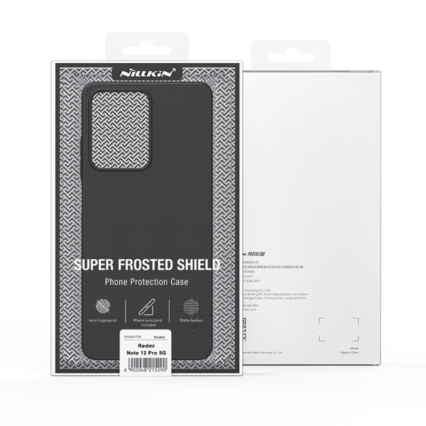 قاب محافظ نیلکین Xiaomi Redmi Note 12 Pro نسخه چین مدل Super Frosted Shield