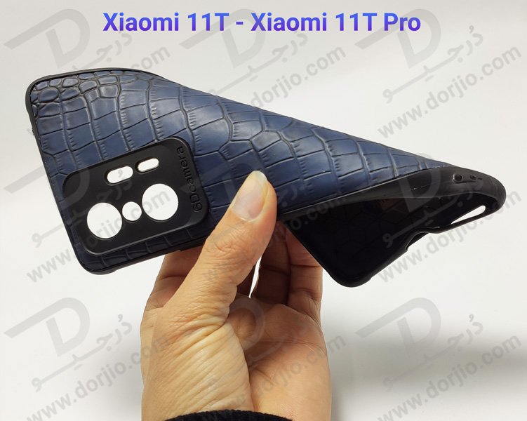 قاب محافظ چرمی Xiaomi 11T - Xiaomi 11T Pro با پوشش و محافظ دوربین