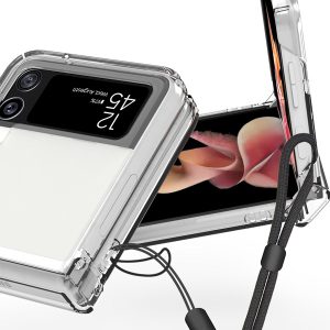 قاب کریستالی شفاف Samsung Galaxy Z Flip 3 مارک Araree مدل NUKIN 360