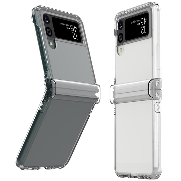 قاب کریستالی شفاف Samsung Galaxy Z Flip 3 مارک Araree مدل NUKIN 360