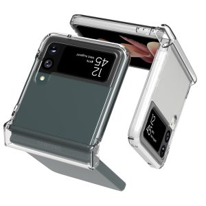 قاب کریستالی شفاف Samsung Galaxy Z Flip 3 مارک Araree مدل NUKIN 360