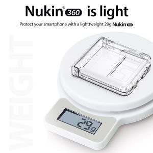 قاب کریستالی شفاف Samsung Galaxy Z Flip 3 مارک Araree مدل NUKIN 360