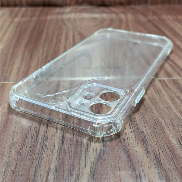کریستال کاور شفاف فریم ژله‌ ای ضد ضربه iPhone 11