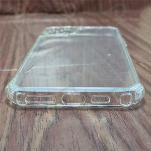 کریستال کاور شفاف فریم ژله‌ ای ضد ضربه iPhone 12 Pro Max