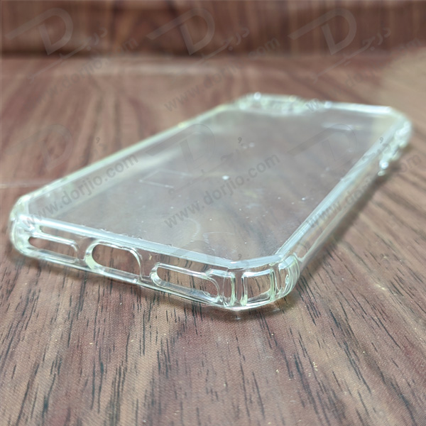 کریستال کاور شفاف فریم ژله‌ ای ضد ضربه iPhone 7 4