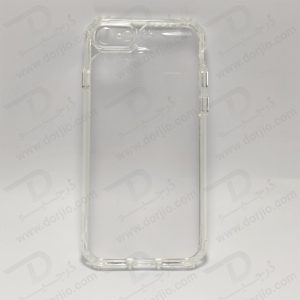 کریستال کاور شفاف فریم ژله‌ ای ضد ضربه iPhone 7