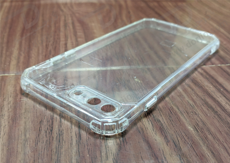 کریستال کاور شفاف فریم ژله‌ ای ضد ضربه iPhone 7 PLUS