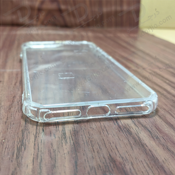 کریستال کاور شفاف فریم ژله‌ ای ضد ضربه iPhone 7 Plus