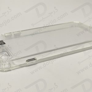 کریستال کاور شفاف فریم ژله‌ ای ضد ضربه iPhone 7 Plus