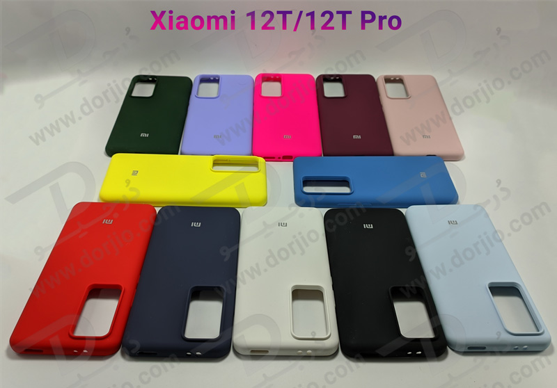 گارد سیلیکونی اصلی Xiaomi 12T - Xiaomi 12T Pro