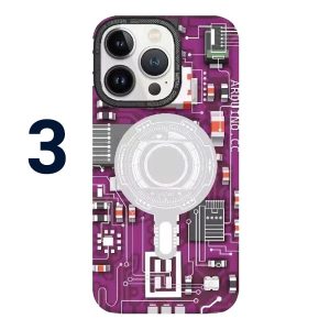 گارد مگنتی طرح مدرن iPhone 14 Pro مارک Green Lion مدل Magnetic Tech Plus