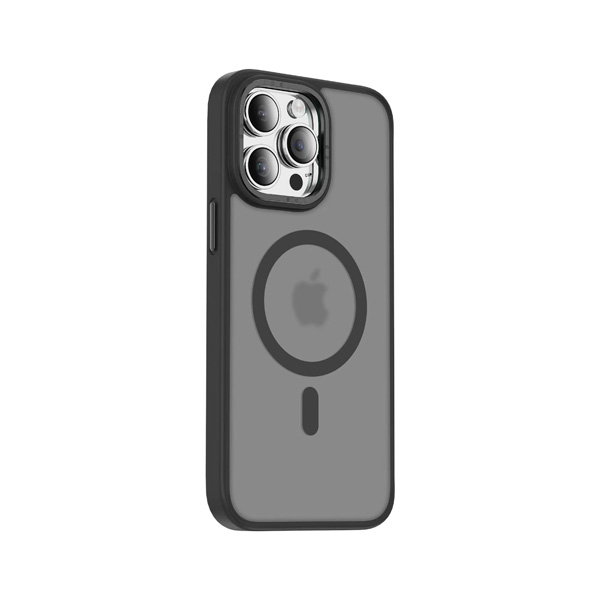 گارد مگنتی پشت دودی iPhone 14 Pro مارک Green Lion مدل Charles Magsafe