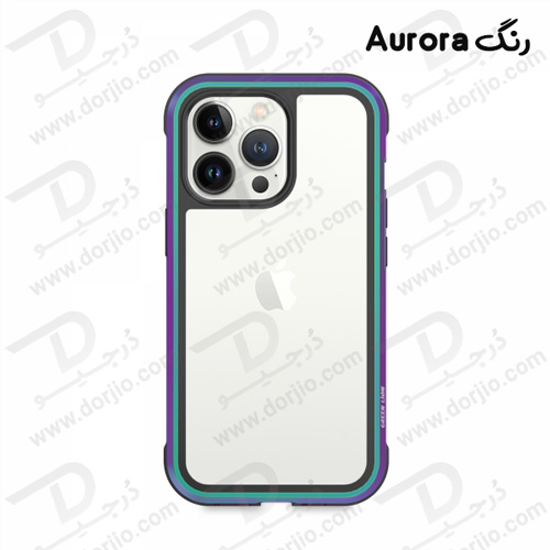 گارد هیبریدی ضد ضربه iPhone 14 Pro مارک Green Lion مدل Hibrido Shield