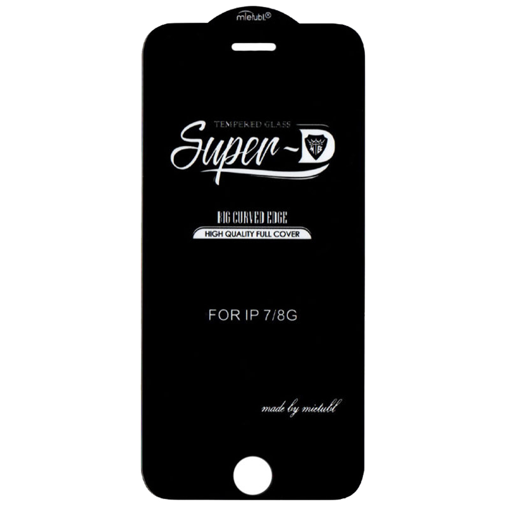 گلس Super-D شیشه ای iPhone 8 Plus مارک Mietubl