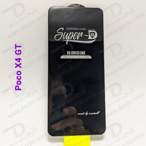 گلس شیشه ای Super-D گوشی Xiaomi Poco X4 GT مارک Mietubl