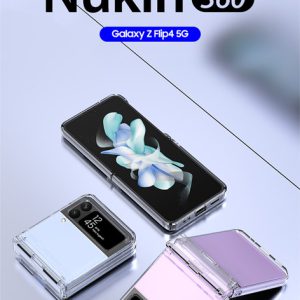 قاب کریستالی شفاف Samsung Galaxy Z Flip 4 مارک Araree مدل NUKIN 360