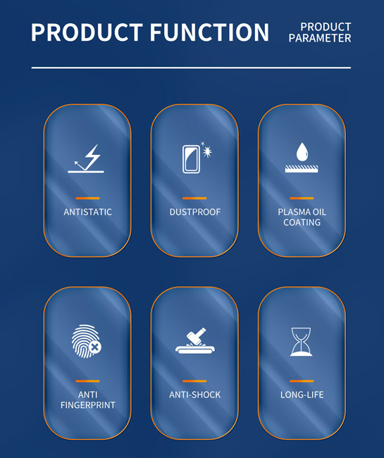 گلس شیشه ای iPhone 13 مارک Mietubl مدل Anti-Static Dustproof