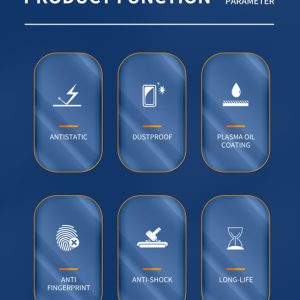 گلس شیشه ای iPhone 8 مارک Mietubl مدل Anti-Static Dustproof