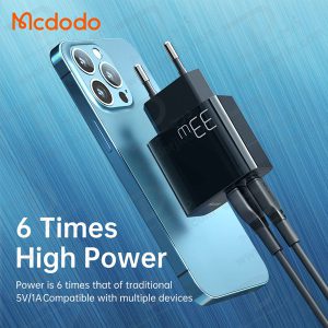 خرید شارژر فست 33 وات مک دودو با دو پورت خروجی Mcdodo CH-0921 33W Charger