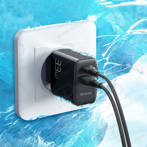 خرید شارژر فست 33 وات مک دودو با دو پورت خروجی Mcdodo CH-0921 33W Charger