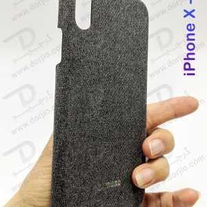 خرید قاب اصلی روکش پارچه ای iPhone XS مارک Mozo
