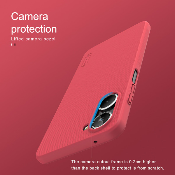 خرید قاب محافظ نیلکین Realme 10 4G مدل Super Frosted Shield
