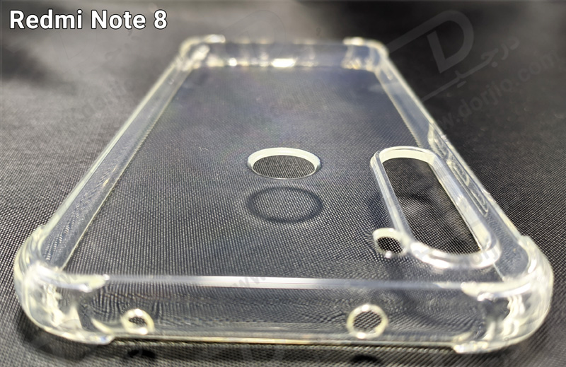 خرید قاب ژله ای شفاف بامپر ضد ضربه Xiaomi Redmi Note 8