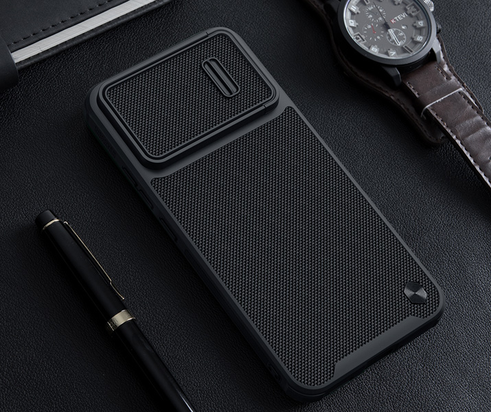 گارد محافظ با کشویی دوربین نیلکین Xiaomi 13 مدل Textured Case S