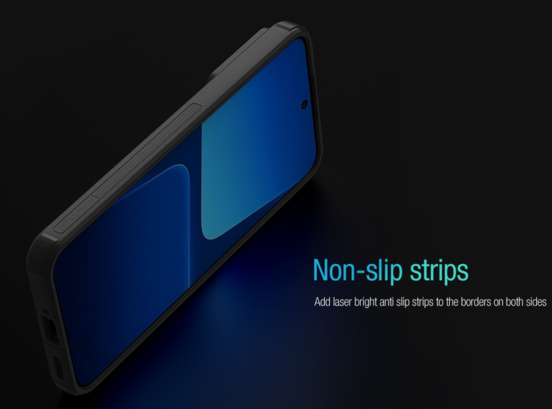 گارد محافظ با کشویی دوربین نیلکین Xiaomi 13 مدل Textured Case S