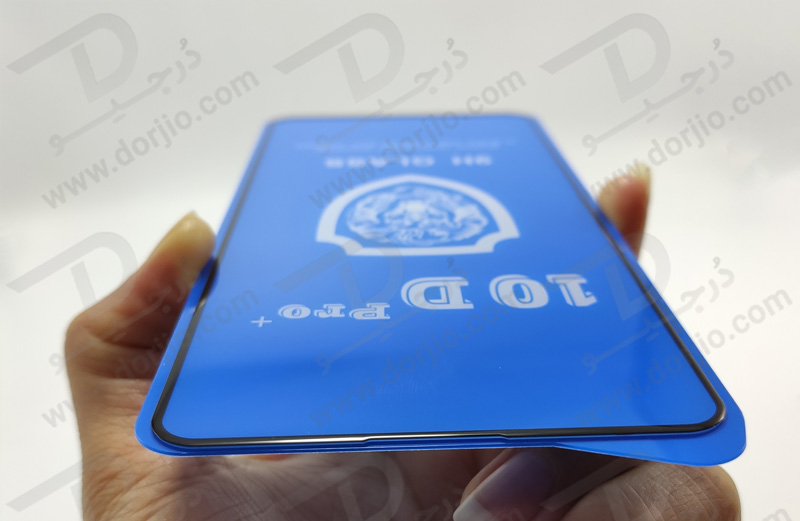 گلس شفاف Xiaomi Redmi Note 9 Pro 5G مدل 10D Pro