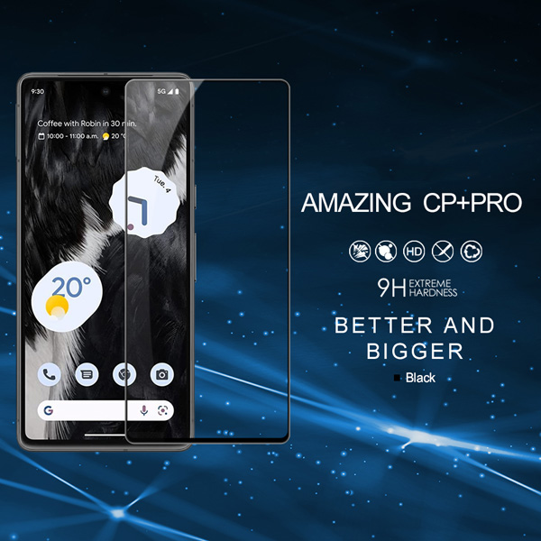 گلس شیشه ای نیلکین Google Pixel 7 مدل CP+PRO Tempered Glass