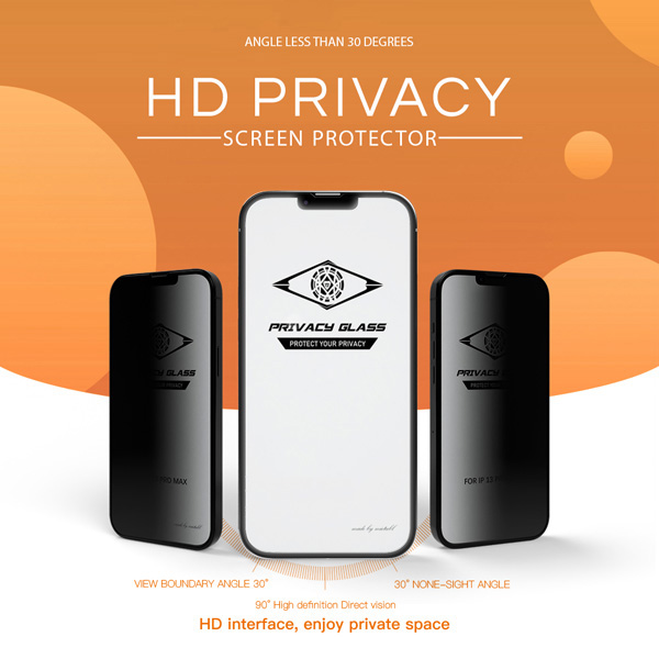 خرید گلس Privacy حریم شخصی iPhone 12 Mini مارک Mietubl